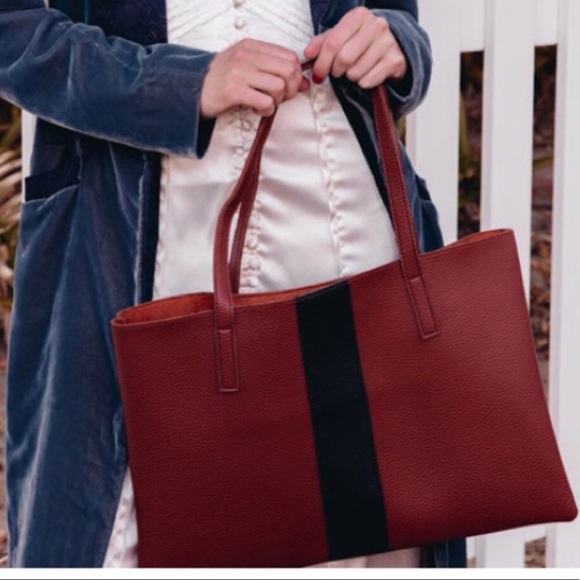 Vince Camuto Handbags - Vince Camuto New in Bag Luck Vegan Leather Tote